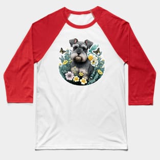 Miniature Schnauzer Baseball T-Shirt